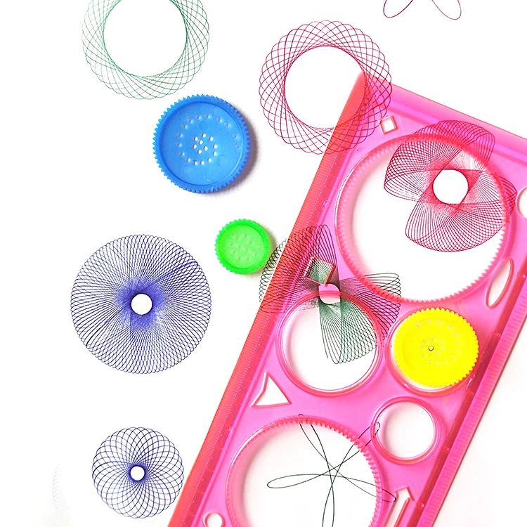 DR-1 Drawing Plastic Spirograph