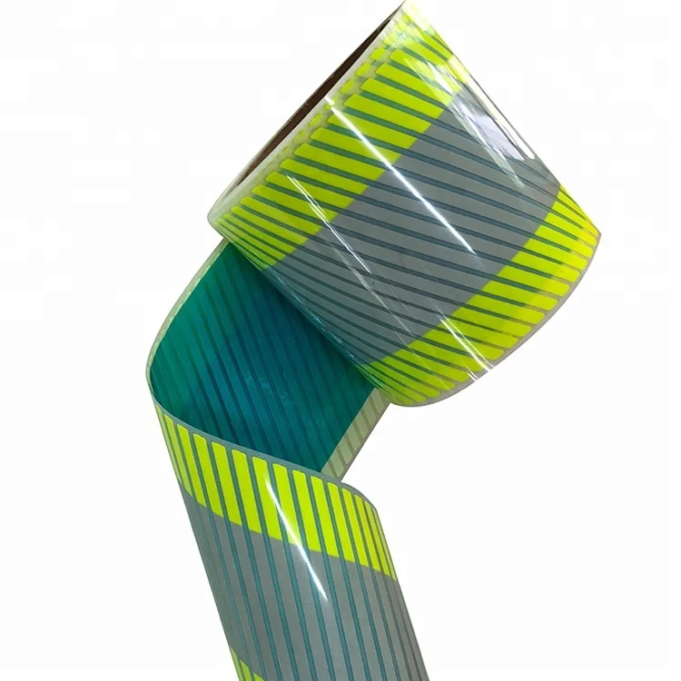 flame retardant heat applied segmented reflective tape