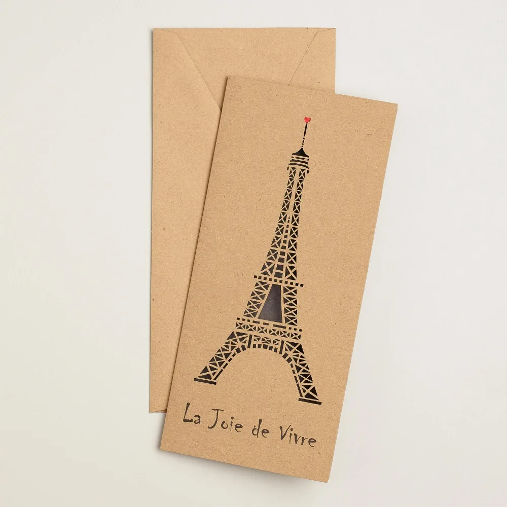 
Customized printing and shape paper table tent cards 