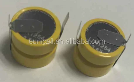 3v lithium coin cell CR2025 with 2 connections for soldering Eunicell batteries