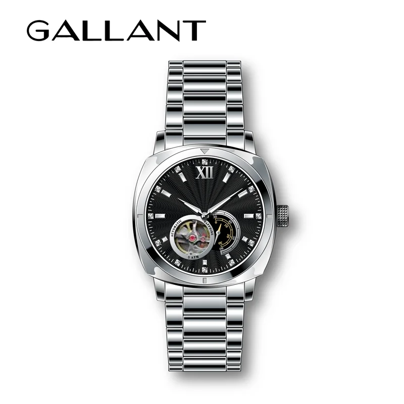 high quality made in china stainless steel automatic watch stainless watch man