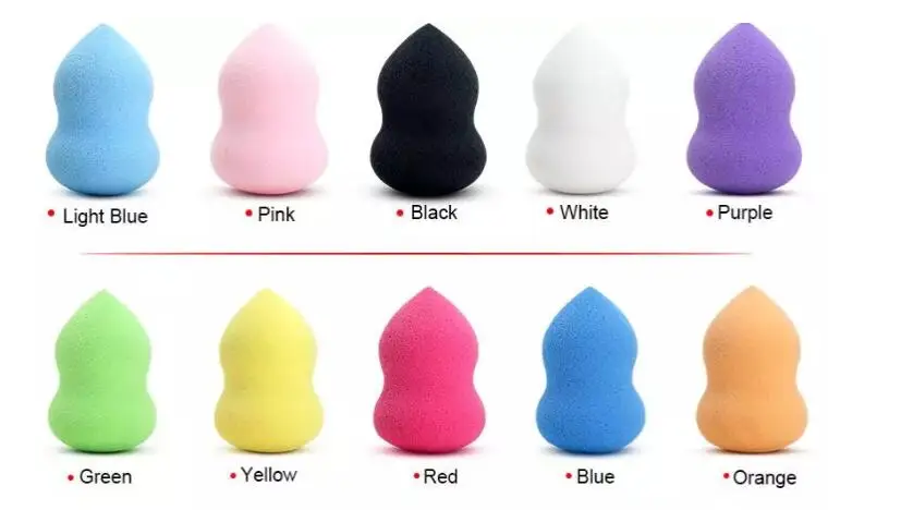 Non Latex Make Up Blending Sponge Cosmetic Puff Natural Makeup Sponge