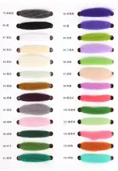 Волоконная шерстяная пряжа, 50 цветов, для ручного валяния иглы, материалы для рукоделия «сделай сам»