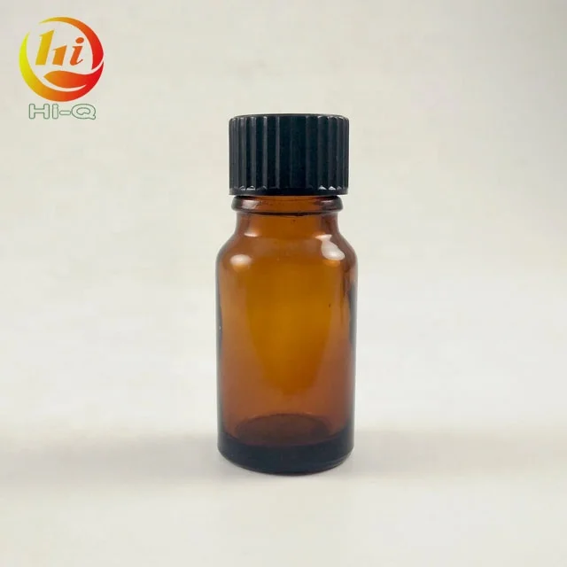 15 ml amber brown glass bottle 15ml 10ml phenolic 18-400 lid cap with polycone liner