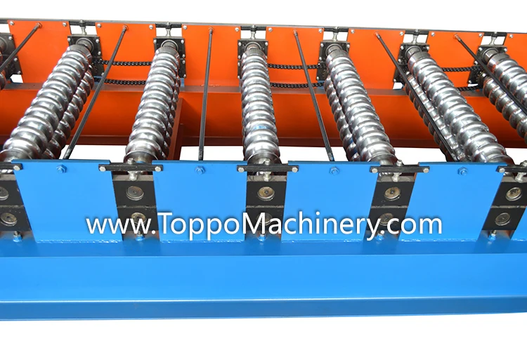 Большой материал различные виды гофрированного металла шаг черепичной кровли making machine