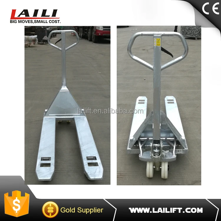 3 ton Galvanized Hydraulic Hand Pallet Truck
