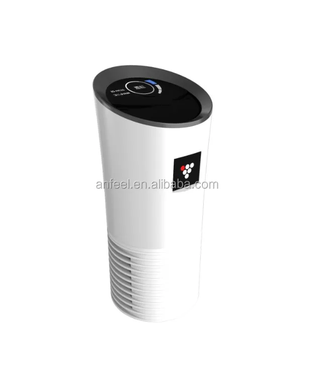 Mini Car Air Cleaner Ion Generator Purifier Filter for Allergies/ Dust