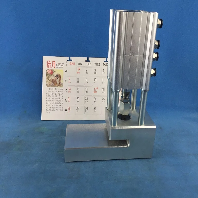 Customized special-shaped paper card pneumatic hole perforator
