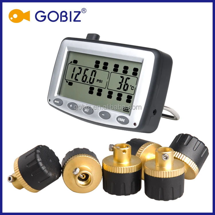 
22 wheel tires truck tire pressure monitoring external digital truck bus tyre monitor pressure sensor tpms 
