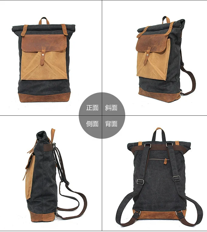 Wholesale Canvas Shoulder Bag Messenger Crossbody Bag Canvas Men Tote Canvas Bags