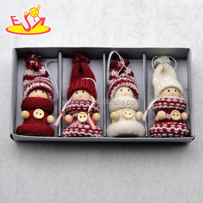 toy New products top fashion kids lovely dolls wooden Xmas toys W02A240