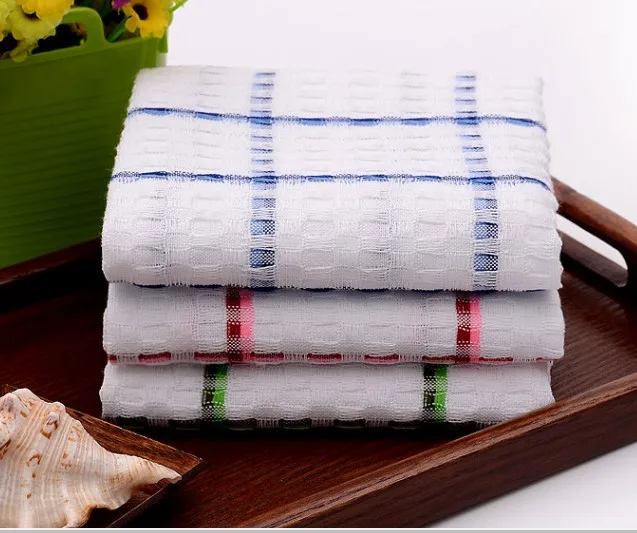 Custom cotton/polyester kitchen cloth tea towel dish cloth kitchen towel