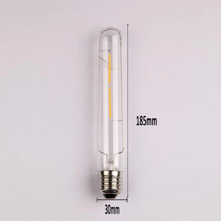 2018 tubular shape T9 T10 series filament led lamp for decoration