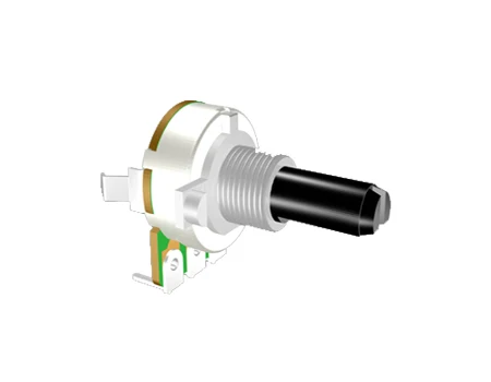 HW-162KP-1-16LS Best quality dust resistance M9 bushing plastic shaft Rotary Potentiometer