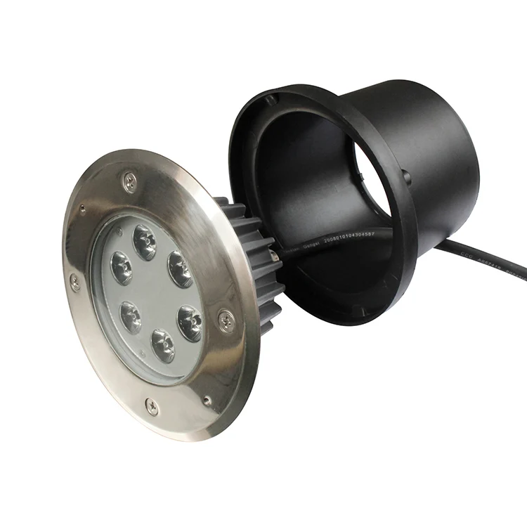 IP67 Indoor and Outdoor 6W Recessed LED Floor Light