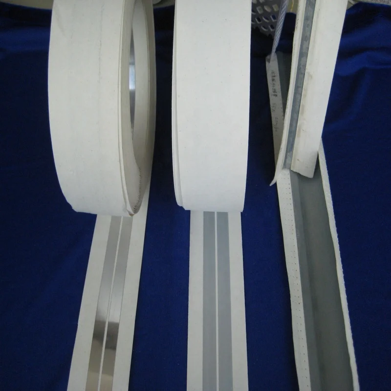 
 Металлическая Угловая лента с Оцинкованными стальными полосками  