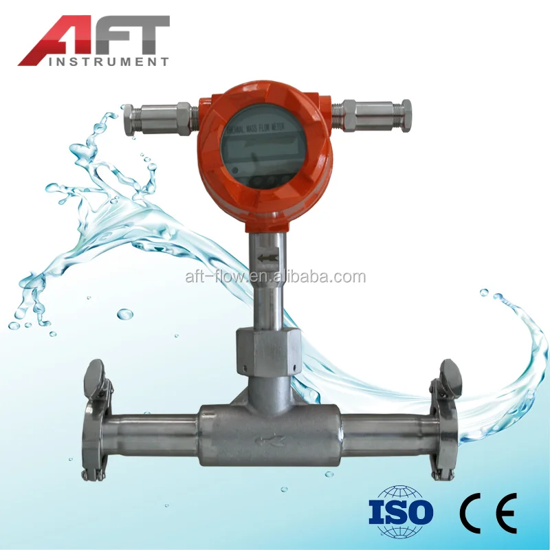 4-20ма тепловой массовый расходомер биогаза метр тепловой поток массы