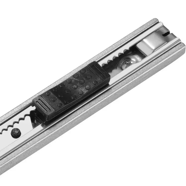 Factory supply metal 9mm auto lock retractable snap off blade cutter