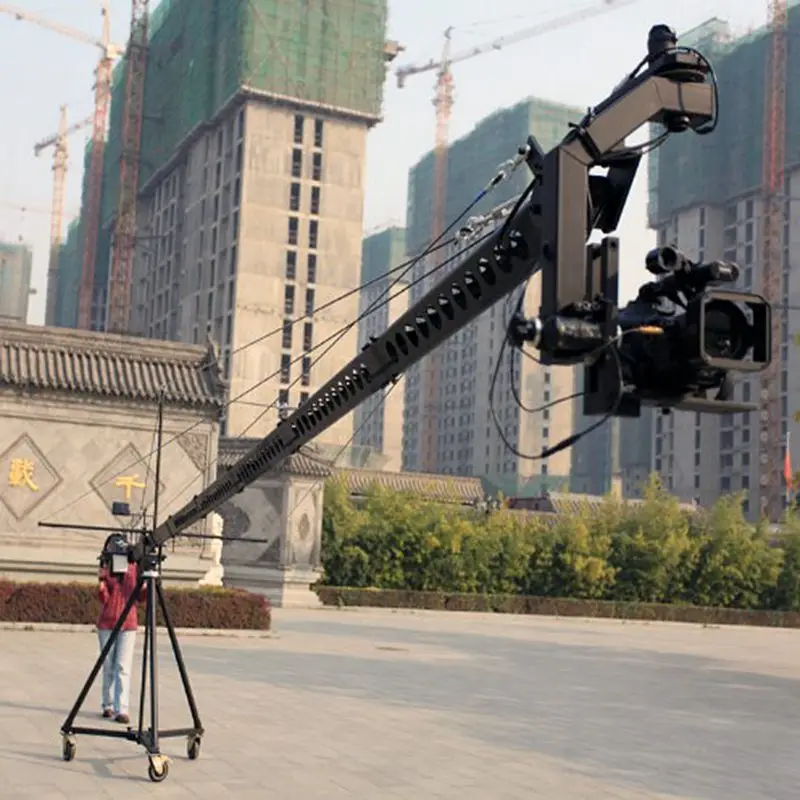 Профессиональная фотосъемка съемок треугольник Джимми Jib камеры Кран 14 м