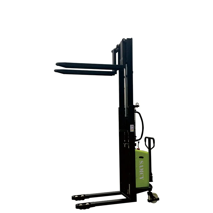SAMCY Forklift Stacker 2 Year Warranty Brand New 1.5 ton Semi Electric Stacker