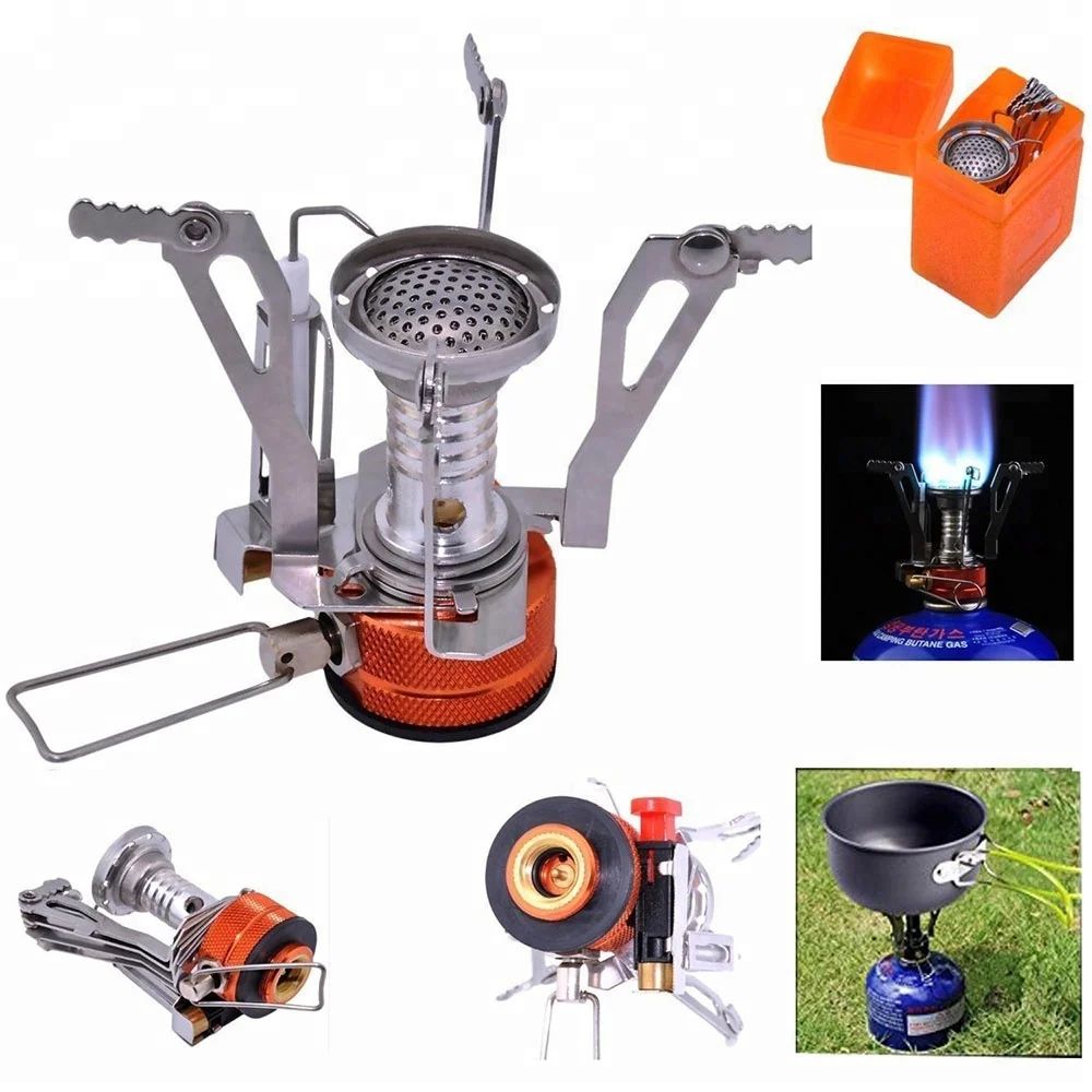Kongbo Outdoor Portable Ultralight With Piezo Ignition Mini Camping Stove