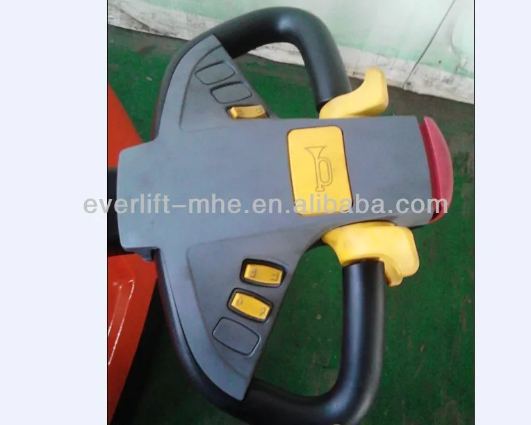 Economic mini battery hydraulic pallet truck trolley electric trolley with 1600kg capacity
