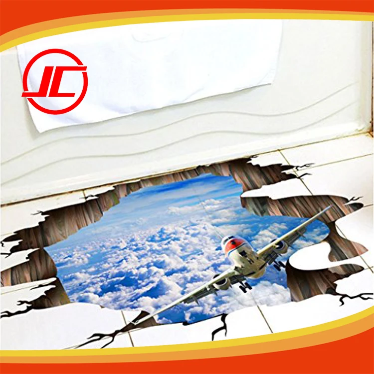 Unique Glass No Ripple 3D PVC Floor Epoxy Resin For Home,Mall