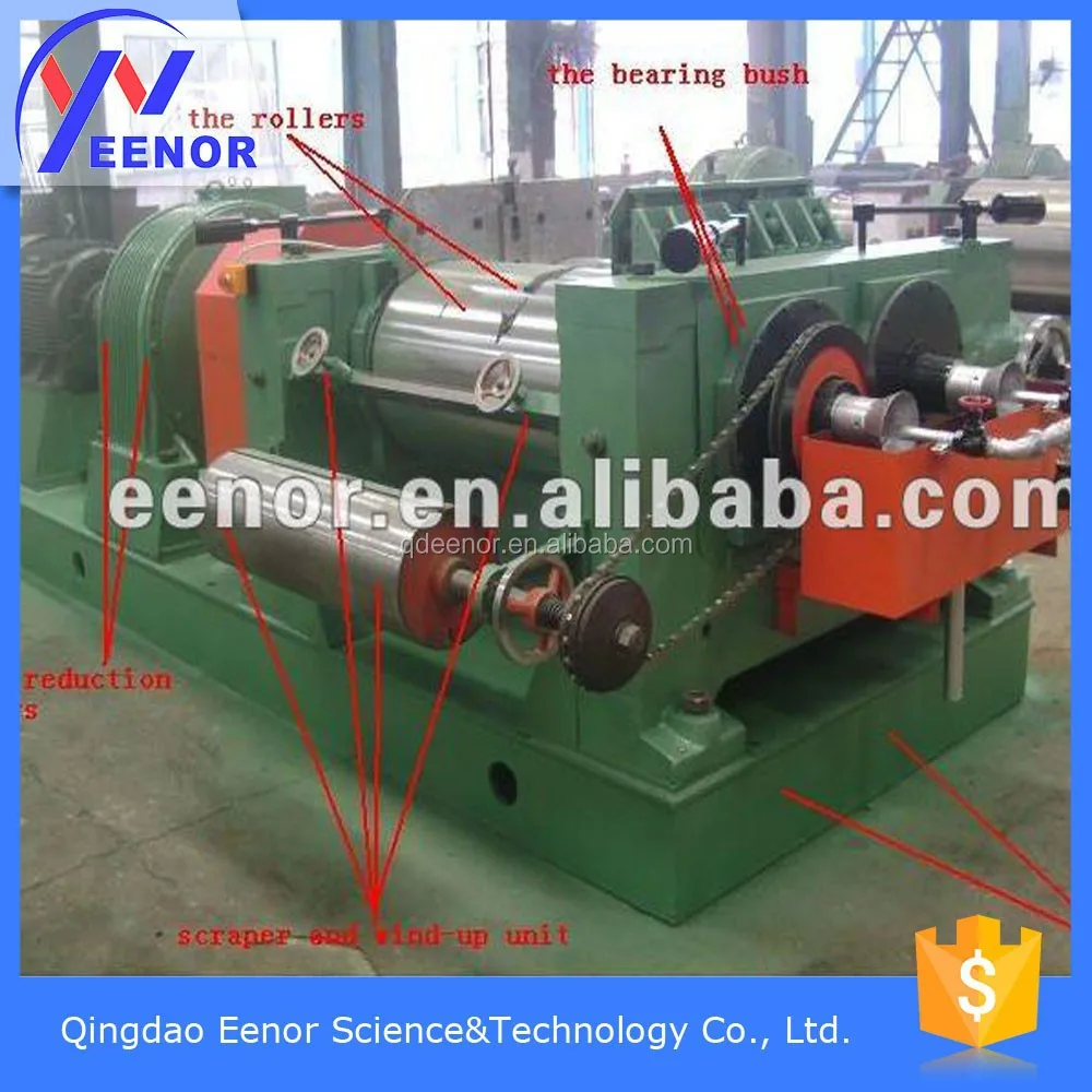 Rubber Refiner Mill for Reclaimed Rubber Line/ Rubber Refiner Machine