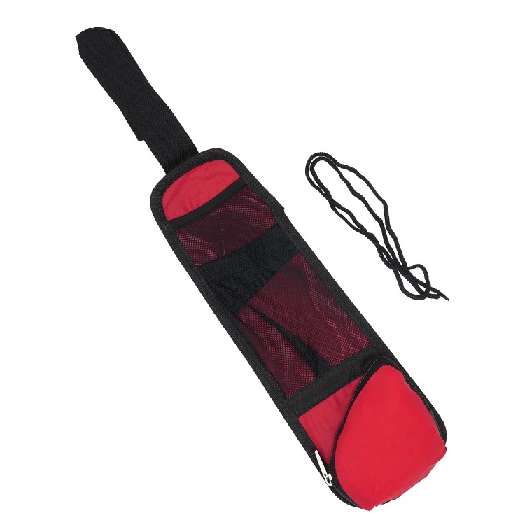 Wholesale cheap car seat side organizer with mesh polyester storage pocket