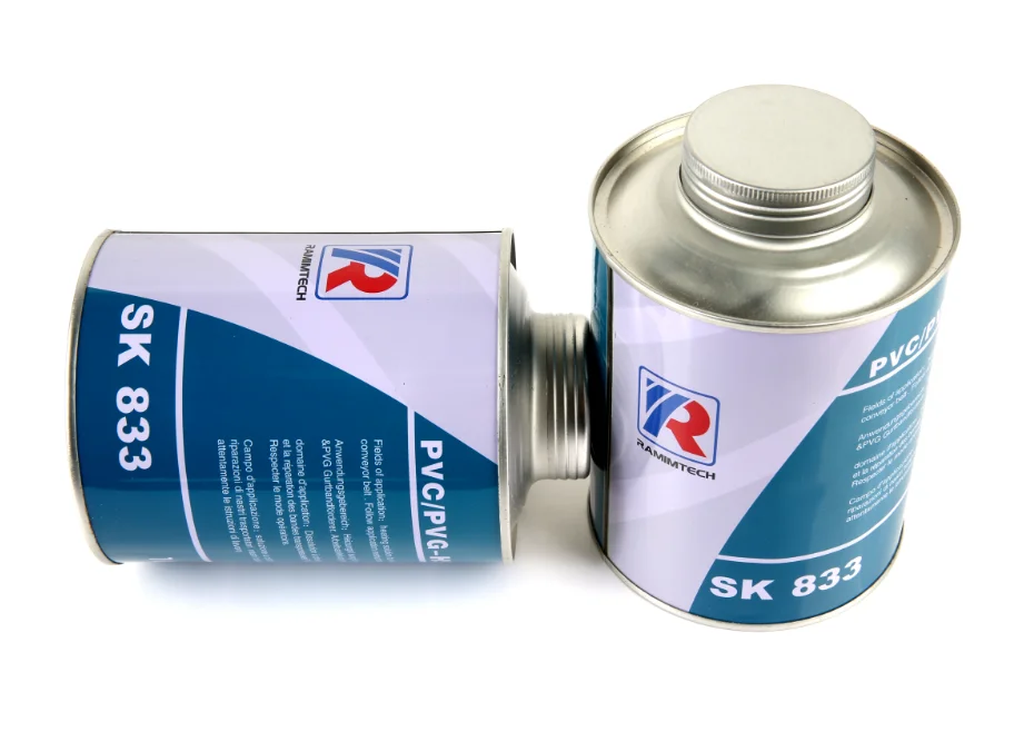 chemical quick dry conveyor hot pvc solvent vulcanizing cement