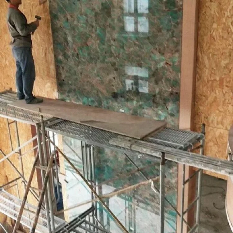 natural stone luxury blue ice granite wall cladding and black ground type tiles