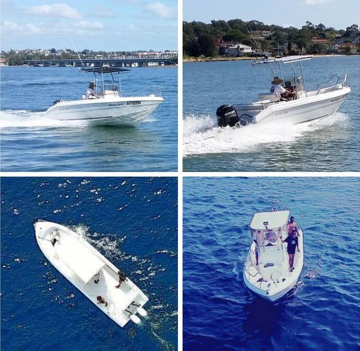 
Hot-selling 20.5ft cabin yacht luxury boat yacht fiberglass 