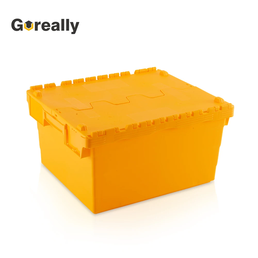 
Best price heavy duty industrial stackable plastic storage tub with lids 