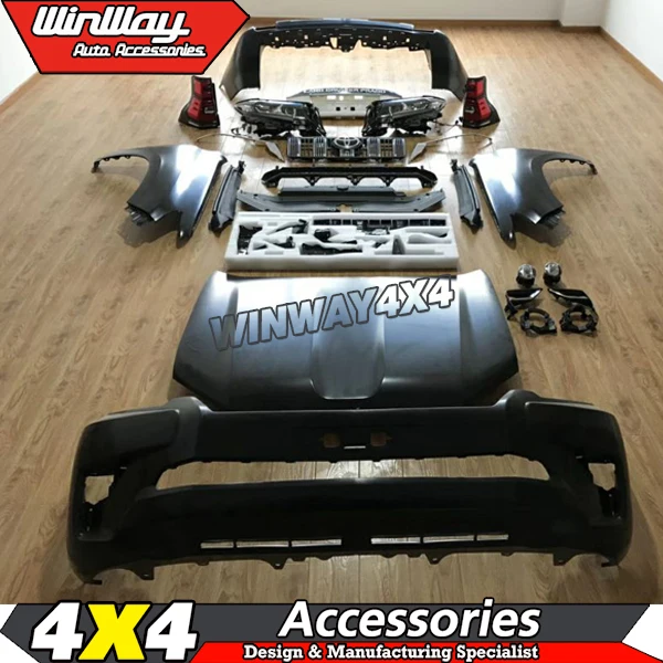 2018 комплекты Кузова бампера автомобиля для пикапа Prado 150