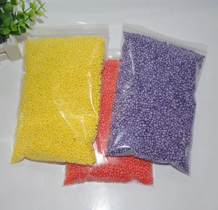 Пенопластовый слайм белого цвета пластиковые пенопластовые шарики сделай сам для украшения