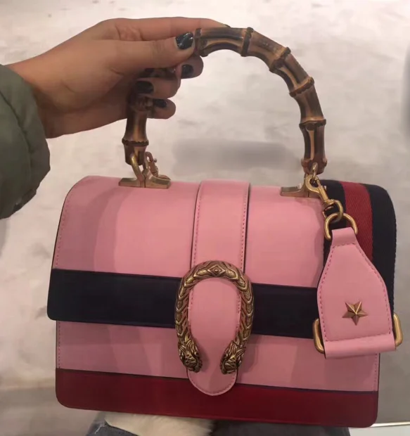 Bamboo ring, bamboo handle, bamboo root handbag handle with rings