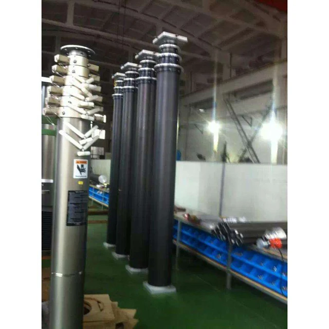 power telescoping antenna mast