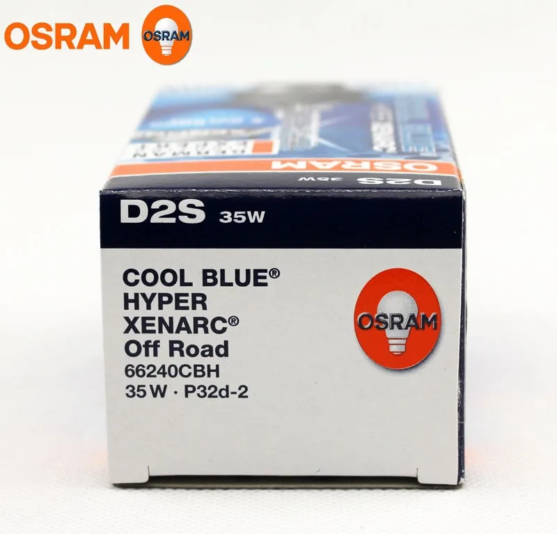 Osram Cool Blue Hyper Xenon Bulb 6000K White Auto Head Lamp Hid Offroad Lights