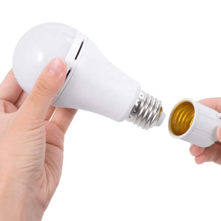 The Best and Cheapest 5W 7W 9W 12W 15W E27 85-265V Saving Energy LED Intelligent  Rechargeable Emergency Light Bulb