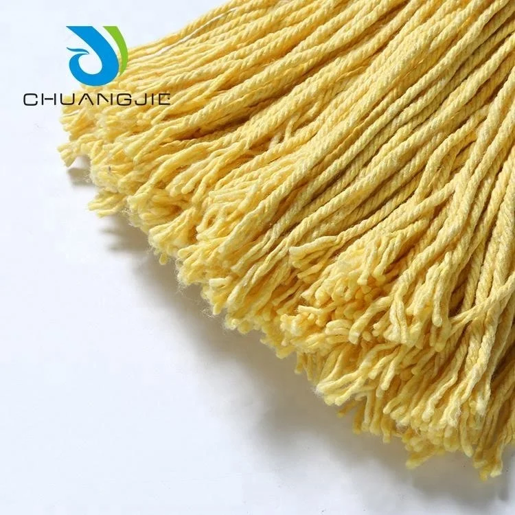 Wholesale Custom Floor Cleaning Mop Refill Cotton Polyester Fabric Replacement