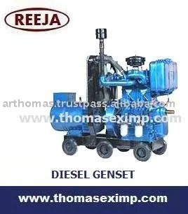 mobile diesel generator heavy duty model