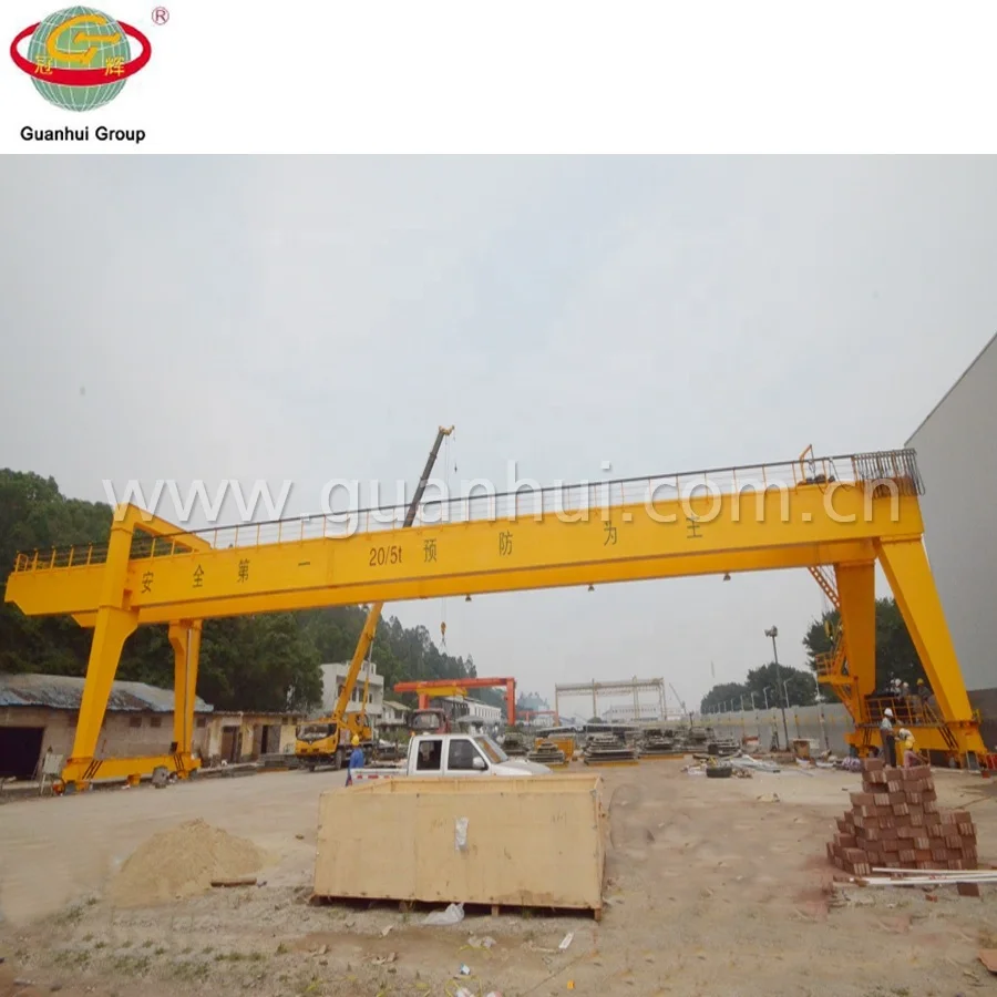 
electric single girder gantry outdoor hoist crane 