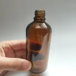 30ml Brown Amber Essential Oil Glass bottle with Plastic Separate Gropper Pipette