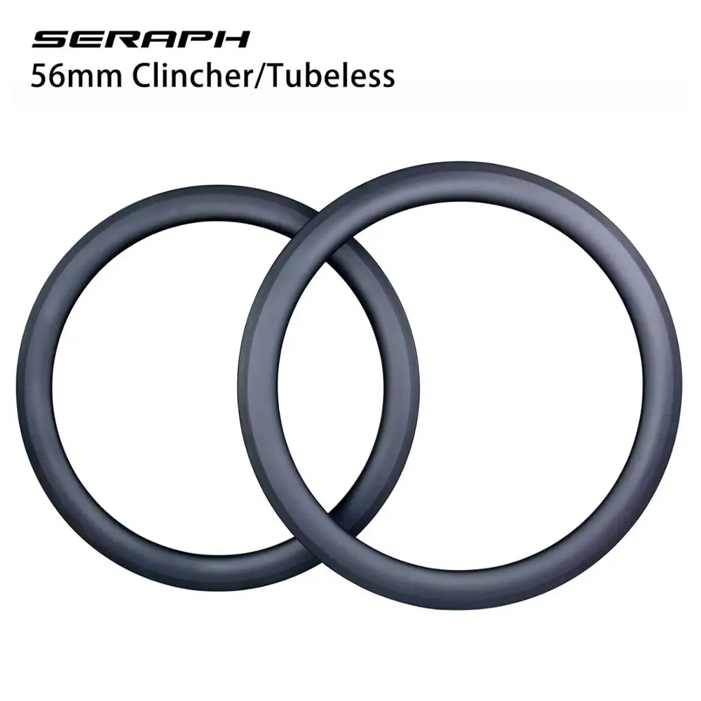 Carbon aero Rims 700C Road Bike 40mm 50mm 56mm 86mm Wheels Tubeless Tubular rims 18k UD 3K wheel accept custom holes