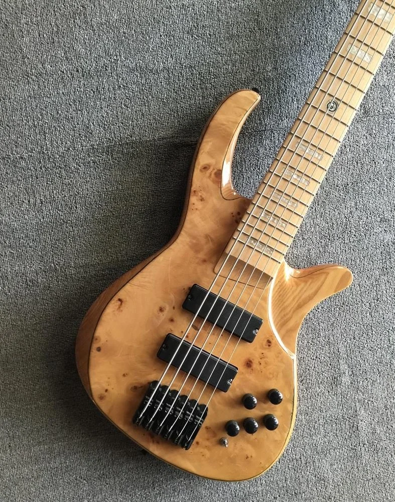 Вэйфан Кайт rebon 6 строка узелка Клен электрическая бас-гитара в цвет древесины