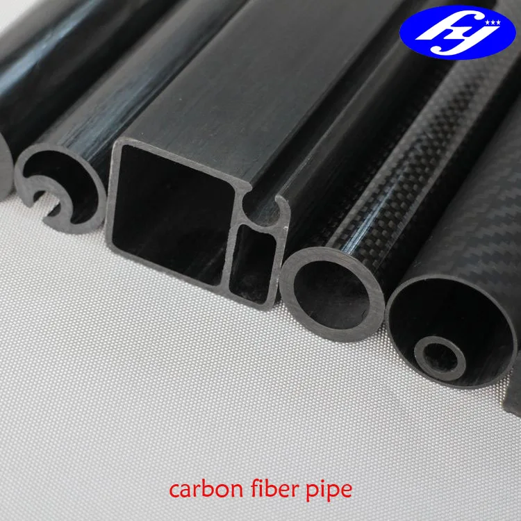 matte/glossy pultrusion/winding carbon fiber tube/pipe