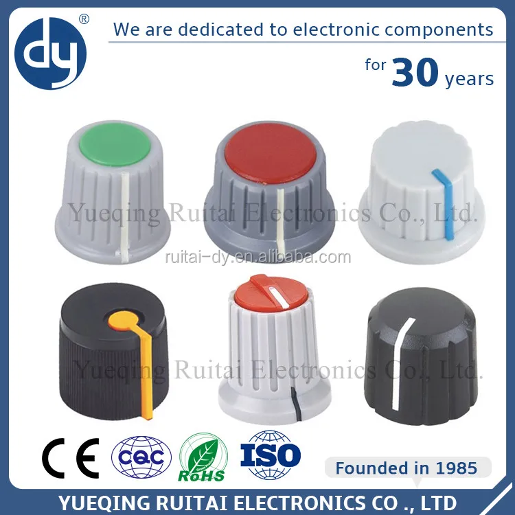 Пластиковые ручки потенциометра цвет пластиковые нажмите ручка dy