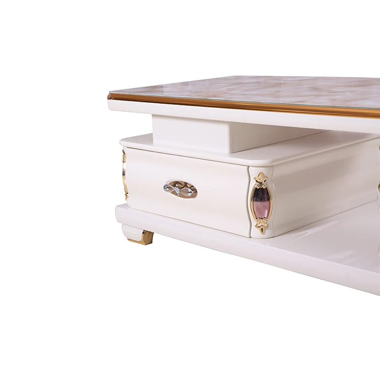 
custom classic vintage marble tops effect coffee table marble coffee tea table 