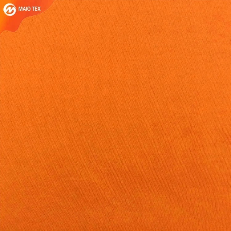 
china knitted manufacturer 32S 100% cotton single jersey fabric for T-shirt 