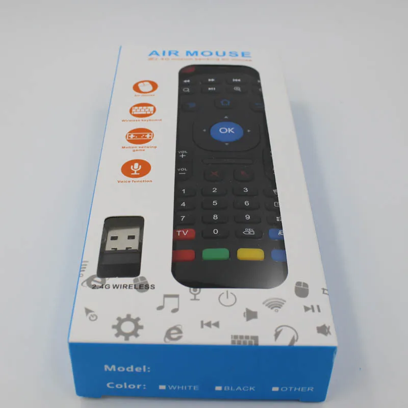 81 Key2.4G WIRELESS Air Mouse Voice Keyboard + IR Learning Two Side MX3 Remote Control Smart TV,IPTV,MINI PC,HTPC,ANDROID TV BOX